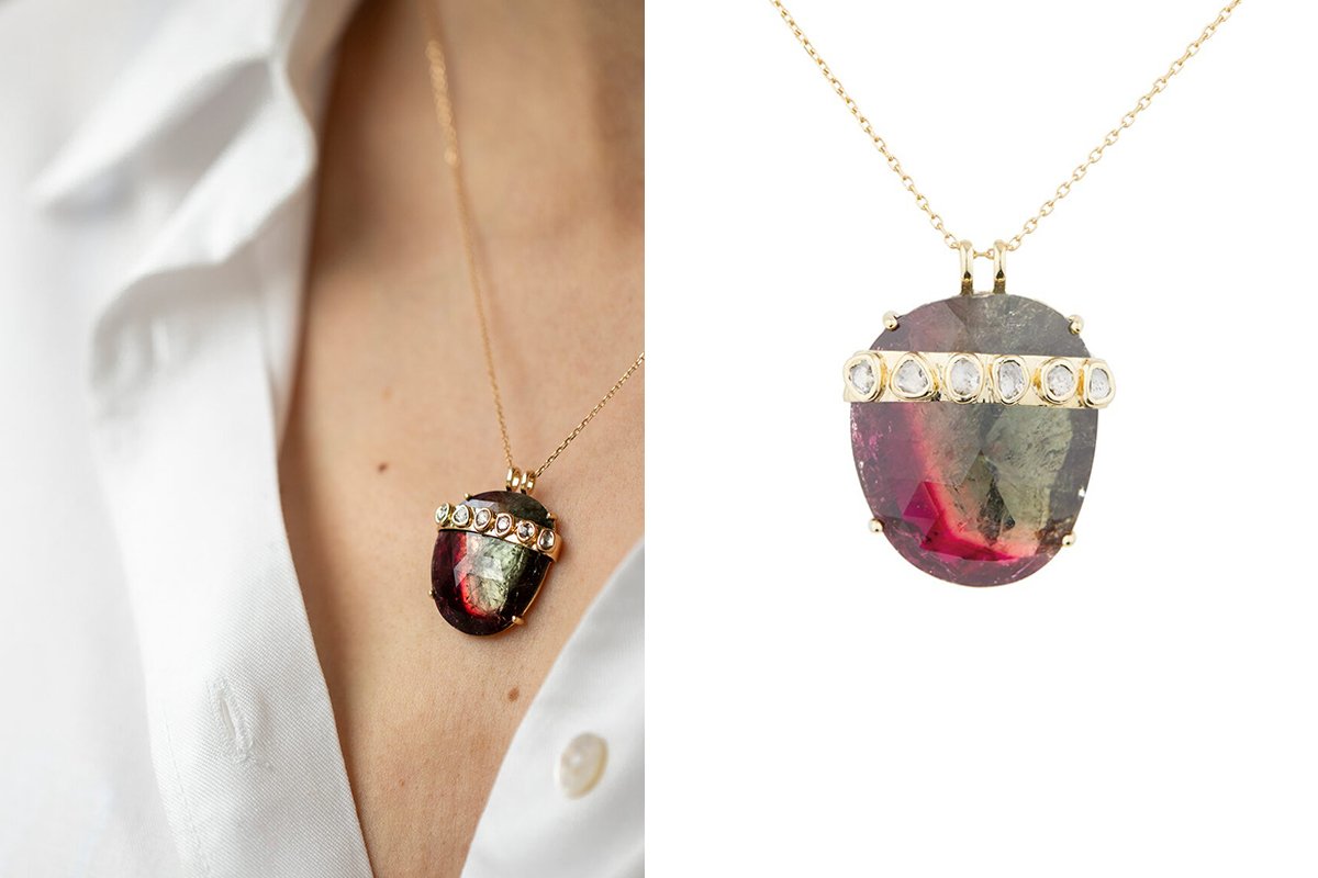 Watermelon tourmaline